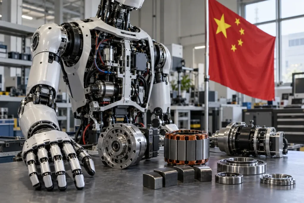 China Controls 90%+ of Some Critical Components Inside a Humanoid Robot